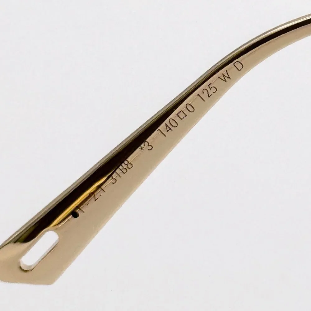 NEW DIOR SUNGLASSES DIORCLUB M2U 31B8 SHIELD GOLD/BLUE UNISEX EYEWEAR DIOR - Picture 10 of 11